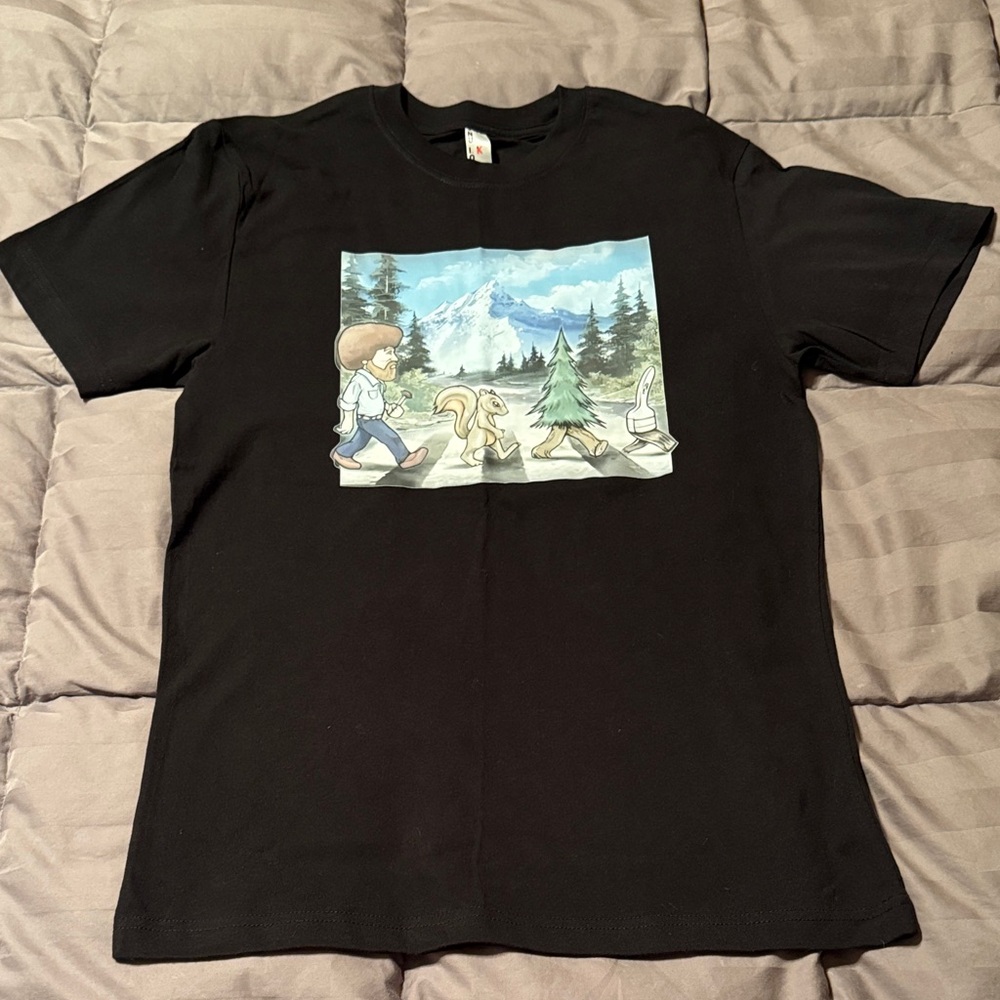 Bob Ross Graphic Tee